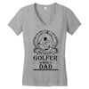 Golfer Dad Women's V-Neck T-Shirt
