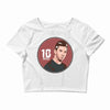 messi top Crop Top
