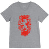 lion crest V-Neck Tee