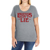 friends don't lie 1 Ladies Curvy T-Shirt
