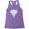 dripping diamond logo Racerback Tank
