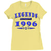 legends are born in 1996 hoodie 9 Ladies Fitted T-Shirt