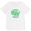 going green V-Neck Tee