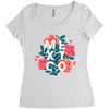 mexico Women's Triblend Scoop T-shirt