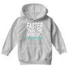 faster than the speed of something slower Youth Hoodie