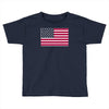 usa flag navy american Toddler T-shirt
