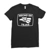 hecho en tejas Ladies Fitted T-Shirt