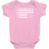 Vintage Usa Flag Baby Onesie