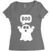Ghost Boo Women's Triblend Scoop T-shirt