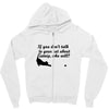 kitten kitty talk to your cat about catnip gifts for dad Zipper Hoodie