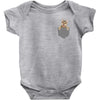 Cat Pocket Baby Bodysuit