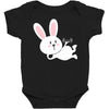gym rabbit Baby Bodysuit
