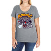 blow your speakers Ladies Curvy T-Shirt