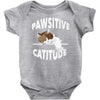 pawsitive catitude Baby Bodysuit
