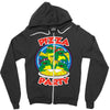 pizza party Zipper Hoodie