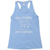 over caffeinated Racerback Tank