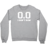 i don't run Crewneck Sweatshirt