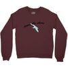 down the shore hooded Crewneck Sweatshirt