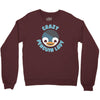 crazy penguin lady Crewneck Sweatshirt