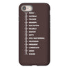 beard length chart funny professor grandpa mustache humor iPhone 8