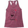 pregnant rex black color Racerback Tank