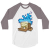 sticker box 3/4 Sleeve Shirt