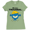 monsieur troudbal Ladies Fitted T-Shirt