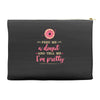 feed me a donut Accessory Pouches