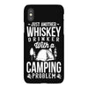 whiskey and camping! iPhoneX