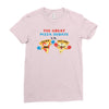 pizza debate Ladies Fitted T-Shirt