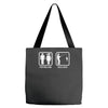 fishing   problem solved mens funny Tote Bags