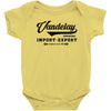 Vandelay industries import Export Original Size 89 Baby Bodysuit