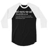 Bisexual Dictionary 3/4 Sleeve Shirt