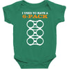 men's i used to have a 6 pack funny beer gut Baby Bodysuit