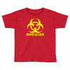 biohazard emo gamer cool rock music Toddler T-shirt