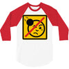 not the face 3/4 Sleeve Shirt