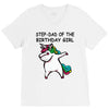 step dad of the birthday girll V-Neck Tee