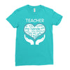 heart of a teacher. if you think my hands are full, you should see my Ladies Fitted T-Shirt