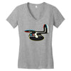 pedestrians vectorized Women's V-Neck T-Shirt