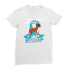 boxers support prostate cancer awareness Ladies Fitted T-Shirt