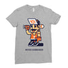 never surrender Ladies Fitted T-Shirt