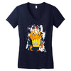 paint it, green Women's V-Neck T-Shirt