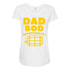 dad bod Maternity Scoop Neck T-shirt
