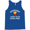 exercise vs extra fries Tank Top