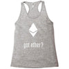 got ether ? Racerback Tank