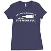 it's not a hangover it's wine flu Ladies Fitted T-Shirt