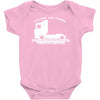 stolzer lkw fahrer trucker disponent Baby Onesie