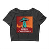 i want to believe santa parody Crop Top