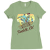toadally rad Ladies Fitted T-Shirt