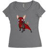 chihuahuapool Women's Triblend Scoop T-shirt